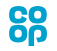Blue Co-op logo on a white background, with the letters arranged in a rounded, modern style.